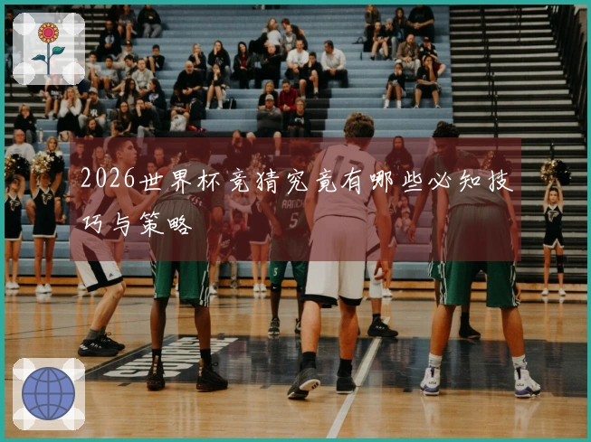 2026世界杯竞猜究竟有哪些必知技巧与策略