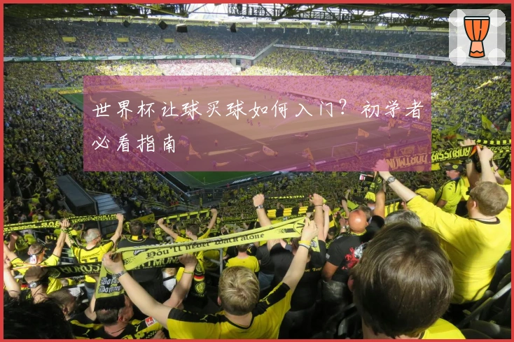 世界杯让球买球如何入门？初学者必看指南